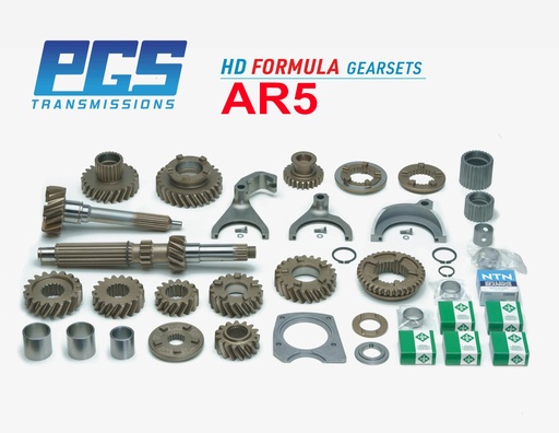 PGS Formula HD Dogbox 5-speed Gearset - AR5 Transmission